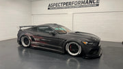CARBON WIDE BODY KIT for FORD MUSTANG S550 2015 - 2023

Set includes:

Front Lip
Front Bumper Assembly

Hood / Bonnet
Front Fenders
Side Skirts
Rear Fenders

Trunk Cover
Rear Wing Spoiler ( 2 options )
Rear Diffuser

Material:&nbsp;Wet Carbon with Fiberglass

NOTE:&nbsp;Professional installation is required.

Recommended Wheels size:

Front: 20 x 9 ET -20

Rear: ;20 x 11 ET -10

Why “Contact Us for Pricing”?

We don’t display fixed prices because our goal is to offer you the most competitive deal possible. 