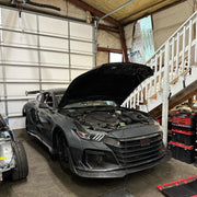 CARBON WIDE BODY KIT for FORD MUSTANG S550 2015 - 2023

Set includes:

Front Lip
Front Bumper Assembly

Hood / Bonnet
Roof Cover
Front Fenders
Side Skirts
Rear Fenders

Rear Window Cover
Trunk Cover
Rear Wing Spoiler
Rear Diffuser

Material:&nbsp;Wet Carbon with Fiberglass

NOTE:&nbsp;Professional installation is required. Exhaust modifying is required. Need to move the rear fog/reverse light.

Recommended Wheels size:

Front:&nbsp;20 x 9.5 ET -60

Rear:&nbsp;20 x 11.5 ET -55

Why “Contact Us for Pricing”?

