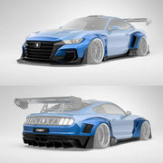 CARBON WIDE BODY KIT for FORD MUSTANG S550 2015 - 2023

Set includes:

Front Lip
Front Bumper Assembly

Hood / Bonnet
Roof Cover
Front Fenders
Side Skirts
Rear Fenders

Rear Window Cover
Trunk Cover
Rear Wing Spoiler
Rear Diffuser

Material:&nbsp;Wet Carbon with Fiberglass

NOTE:&nbsp;Professional installation is required. Exhaust modifying is required. Need to move the rear fog/reverse light.

Recommended Wheels size:

Front:&nbsp;20 x 9.5 ET -60

Rear:&nbsp;20 x 11.5 ET -55

Why “Contact Us for Pricing”?
