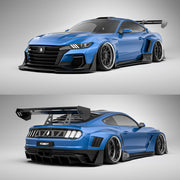 CARBON WIDE BODY KIT for FORD MUSTANG S550 2015 - 2023

Set includes:

Front Lip
Front Bumper Assembly

Hood / Bonnet
Roof Cover
Front Fenders
Side Skirts
Rear Fenders

Rear Window Cover
Trunk Cover
Rear Wing Spoiler
Rear Diffuser

Material:&nbsp;Wet Carbon with Fiberglass

NOTE:&nbsp;Professional installation is required. Exhaust modifying is required. Need to move the rear fog/reverse light.

Recommended Wheels size:

Front:&nbsp;20 x 9.5 ET -60

Rear:&nbsp;20 x 11.5 ET -55

Why “Contact Us for Pricing”?
