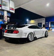 CARBON WIDE BODY KIT for FORD MUSTANG S550 2015 - 2023

Set includes:

Front Lip
Front Bumper Assembly

Hood / Bonnet
Roof Cover
Front Fenders
Side Skirts
Rear Fenders

Rear Window Cover
Trunk Cover
Rear Wing Spoiler
Rear Diffuser

Material:&nbsp;Wet Carbon with Fiberglass

NOTE:&nbsp;Professional installation is required. Exhaust modifying is required. Need to move the rear fog/reverse light.

Recommended Wheels size:

Front:&nbsp;20 x 9.5 ET -60

Rear:&nbsp;20 x 11.5 ET -55

Why “Contact Us for Pricing”?
