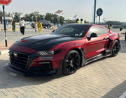 CARBON WIDE BODY KIT for FORD MUSTANG S550 2015 - 2023

Set includes:

Front Lip
Front Bumper Assembly

Hood / Bonnet
Roof Cover
Front Fenders
Side Skirts
Rear Fenders

Rear Window Cover
Trunk Cover
Rear Wing Spoiler
Rear Diffuser

Material:&nbsp;Wet Carbon with Fiberglass

NOTE:&nbsp;Professional installation is required. Exhaust modifying is required. Need to move the rear fog/reverse light.

Recommended Wheels size:

Front:&nbsp;20 x 9.5 ET -60

Rear:&nbsp;20 x 11.5 ET -55

Why “Contact Us for Pricing”?
