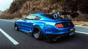 CARBON WIDE BODY KIT for FORD MUSTANG S550 2015 - 2023

Set includes:

Front Lip
Front Bumper Assembly

Hood / Bonnet
Roof Cover
Front Fenders
Side Skirts
Rear Fenders

Rear Window Cover
Trunk Cover
Rear Wing Spoiler
Rear Diffuser

Material:&nbsp;Wet Carbon with Fiberglass

NOTE:&nbsp;Professional installation is required. Exhaust modifying is required. Need to move the rear fog/reverse light.

Recommended Wheels size:

Front:&nbsp;20 x 9.5 ET -60

Rear:&nbsp;20 x 11.5 ET -55

Why “Contact Us for Pricing”?
