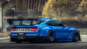 CARBON WIDE BODY KIT for FORD MUSTANG S550 2015 - 2023

Set includes:

Front Lip
Front Bumper Assembly

Hood / Bonnet
Roof Cover
Front Fenders
Side Skirts
Rear Fenders

Rear Window Cover
Trunk Cover
Rear Wing Spoiler
Rear Diffuser

Material:&nbsp;Wet Carbon with Fiberglass

NOTE:&nbsp;Professional installation is required. Exhaust modifying is required. Need to move the rear fog/reverse light.

Recommended Wheels size:

Front:&nbsp;20 x 9.5 ET -60

Rear:&nbsp;20 x 11.5 ET -55

Why “Contact Us for Pricing”?
