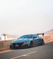 CARBON WIDE BODY KIT for FORD MUSTANG S550 2015 - 2023

Set includes:

Front Lip
Front Bumper Assembly

Hood / Bonnet
Roof Cover
Front Fenders
Side Skirts
Rear Fenders

Rear Window Cover
Trunk Cover
Rear Wing Spoiler
Rear Diffuser

Material:&nbsp;Wet Carbon with Fiberglass

NOTE:&nbsp;Professional installation is required. Exhaust modifying is required. Need to move the rear fog/reverse light.

Recommended Wheels size:

Front:&nbsp;20 x 9.5 ET -60

Rear:&nbsp;20 x 11.5 ET -55

Why “Contact Us for Pricing”?
