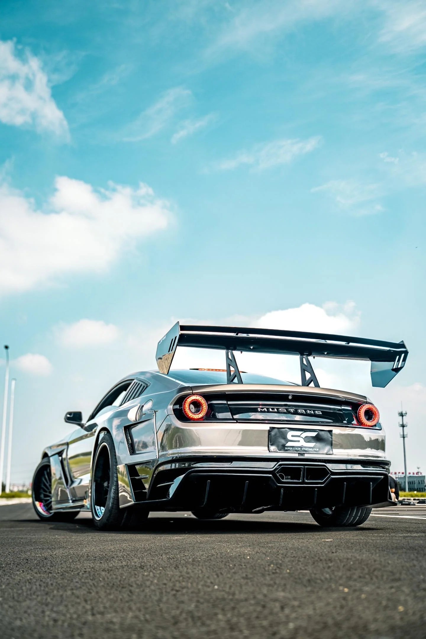 CARBON WIDE BODY KIT for FORD MUSTANG S550 2015 - 2023

Set includes:

Front Lip
Front Bumper Assembly

Hood / Bonnet
Roof Cover
Front Fenders
Side Skirts
Rear Fenders

Rear Window Cover
Trunk Cover
Rear Wing Spoiler
Rear Diffuser

Material:&nbsp;Wet Carbon with Fiberglass

NOTE:&nbsp;Professional installation is required. Exhaust modifying is required. Need to move the rear fog/reverse light.

Recommended Wheels size:

Front:&nbsp;20 x 9.5 ET -60

Rear:&nbsp;20 x 11.5 ET -55

Why “Contact Us for Pricing”?
