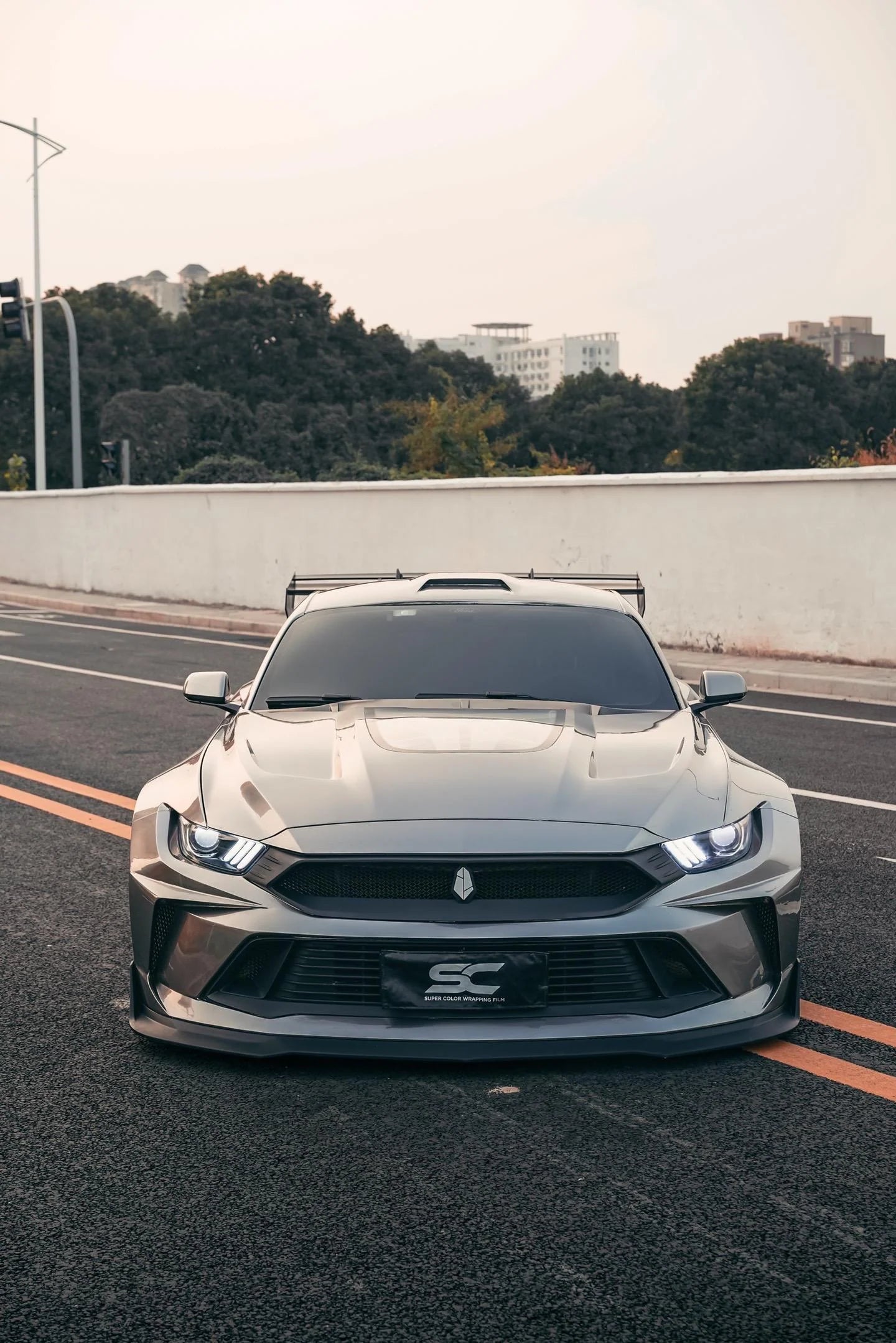 CARBON WIDE BODY KIT for FORD MUSTANG S550 2015 - 2023

Set includes:

Front Lip
Front Bumper Assembly

Hood / Bonnet
Roof Cover
Front Fenders
Side Skirts
Rear Fenders

Rear Window Cover
Trunk Cover
Rear Wing Spoiler
Rear Diffuser

Material:&nbsp;Wet Carbon with Fiberglass

NOTE:&nbsp;Professional installation is required. Exhaust modifying is required. Need to move the rear fog/reverse light.

Recommended Wheels size:

Front:&nbsp;20 x 9.5 ET -60

Rear:&nbsp;20 x 11.5 ET -55

Why “Contact Us for Pricing”?
