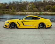 CARBON WIDE BODY KIT for FORD MUSTANG S550 2015 - 2023

Set includes:

Front Lip
Front Bumper Assembly
Front Bumper Canards
Hood / Bonnet
Front Fenders
Side Skirts
Side Window Cover
Rear Wing Spoiler ( 2 options )
Rear Diffuser

Material: Wet Carbon with Fiberglass

NOTE: Professional installation is required

Why “Contact Us for Pricing”?

We don’t display fixed prices because our goal is to offer you the most competitive deal possible. Product costs often decrease over time, and by requesting a quote, you