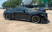 CARBON WIDE BODY KIT for FORD MUSTANG SHELBY GT500 III 2020 - 2023

Set Include:

Front Lip
Front Bumper
Hood Bonnet
Fenders
Side Skirts
GT Wing Spoiler
Rear Diffuser
Material: Carbon

Note: Professional installation is required.