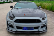 CARBON WIDE BODY KIT for FORD MUSTANG SHELBY GT500 III 2020 - 2023

Set Include:

Front Lip
Front Bumper
Hood Bonnet
Fenders
Side Skirts
GT Wing Spoiler
Rear Diffuser
Material: Carbon

Note: Professional installation is required.