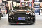 CARBON WIDE BODY KIT for FORD MUSTANG SHELBY GT500 III 2020 - 2023

Set Include:

Front Lip
Front Bumper
Hood Bonnet
Fenders
Side Skirts
GT Wing Spoiler
Rear Diffuser
Material: Carbon

Note: Professional installation is required.
