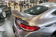CARBON WIDE BODY KIT for MERCEDES BENZ C63 C205 W205 2016 - 2019

Set Include:

Front Lip
Front Bumper
Hood Bonnet
Fenders
Side Skirts
Rear Diffuser
Rear Spoiler
Rear Bumper
Material: Carbon

Note: Professional installation is required.