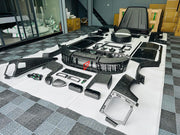 CARBON WIDE BODY KIT for MERCEDES-BENZ G-CLASS G63 W465 2024+


Set includes:

Front Lip
Front Bumper Assembly

Grille Frame
Grille
Headlight Cover
Front Fenders
Front Fender Flares
Hood / Bonnet
Hood / Bonnet Air Vent Cover
Roof LED DRL Bar

Roof Trims
Rear Spoiler
Door Panels
Rear Fenders
Rear Fender Flares
D Pillar Add-Ons
Spare Tire Cover
Rear Trunk Cover
Rear Bumper
Rear Diffuser

Material: Carbon Fiber

NOTE: Professional installation is required.