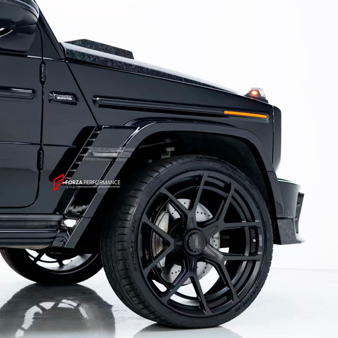 CARBON WIDE BODY KIT for MERCEDES BENZ G CLASS G63 W465 2024+


Set includes:

Front Lip
Front Bumper Assembly

Grille Frame
Grille
Headlight Cover
Front Fenders
Front Fender Flares
Hood / Bonnet
Hood / Bonnet Air Vent Cover
Roof LED DRL Bar

Roof Trims
Rear Spoiler
Door Panels
Rear Fenders
Rear Fender Flares
D Pillar Add-Ons
Spare Tire Cover
Rear Trunk Cover
Rear Bumper
Rear Diffuser
Exhaust Tips

Material: Carbon Fiber

NOTE: Professional installation is required.

Why “Contact Us for Pricing”?

We don’t 