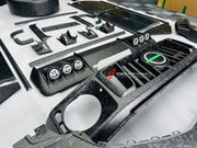 CARBON WIDE BODY KIT for MERCEDES-BENZ G-CLASS G63 W465 2024+


Set includes:

Front Lip
Front Bumper Assembly

Grille Frame
Grille
Headlight Cover
Front Fenders
Front Fender Flares
Hood / Bonnet
Hood / Bonnet Air Vent Cover
Roof LED DRL Bar

Roof Trims
Rear Spoiler
Door Panels
Rear Fenders
Rear Fender Flares
D Pillar Add-Ons
Spare Tire Cover
Rear Trunk Cover
Rear Bumper
Rear Diffuser

Material: Carbon Fiber

NOTE: Professional installation is required.