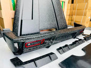 CARBON WIDE BODY KIT for MERCEDES-BENZ G-CLASS G63 W465 2024+


Set includes:

Front Lip
Front Bumper Assembly

Grille Frame
Grille
Headlight Cover
Front Fenders
Front Fender Flares
Hood / Bonnet
Hood / Bonnet Air Vent Cover
Roof LED DRL Bar

Roof Trims
Rear Spoiler
Door Panels
Rear Fenders
Rear Fender Flares
D Pillar Add-Ons
Spare Tire Cover
Rear Trunk Cover
Rear Bumper
Rear Diffuser

Material: Carbon Fiber

NOTE: Professional installation is required.