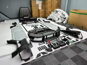 CARBON WIDE BODY KIT for MERCEDES-BENZ G-CLASS G63 W465 2024+


Set includes:

Front Lip
Front Bumper Assembly

Grille Frame
Grille
Headlight Cover
Front Fenders
Front Fender Flares
Hood / Bonnet
Hood / Bonnet Air Vent Cover
Roof LED DRL Bar

Roof Trims
Rear Spoiler
Door Panels
Rear Fenders
Rear Fender Flares
D Pillar Add-Ons
Spare Tire Cover
Rear Trunk Cover
Rear Bumper
Rear Diffuser

Material: Carbon Fiber