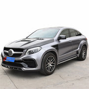 CARBON WIDE BODY KIT for MERCEDES BENZ GLE COUPE C292 2015 - 2020

Set Include:

Front Bumper
Fenders
Side Skirts
Rear Bumper
Material: Carbon

Note: Professional installation is required.