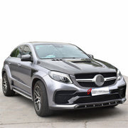 CARBON WIDE BODY KIT for MERCEDES BENZ GLE COUPE C292 2015 - 2020

Set Include:

Front Bumper
Fenders
Side Skirts
Rear Bumper
Material: Carbon

Note: Professional installation is required.