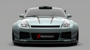 CARBON WIDE BODY KIT for NISSAN 350Z 2002 - 2009

Set Include:

Front Lip
Front Bumper
Hood Bonnet
Fenders
Side Skirts
GT Wing Spoiler
Ducktail Spoiler
Rear Bumper
Rear Diffuser
Material: Carbon

Note: Professional installation is required.