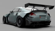 CARBON WIDE BODY KIT for NISSAN 350Z 2002 - 2009

Set Include:

Front Lip
Front Bumper
Hood Bonnet
Fenders
Side Skirts
GT Wing Spoiler
Ducktail Spoiler
Rear Bumper
Rear Diffuser
Material: Carbon

Note: Professional installation is required.
