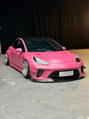 CARBON BODY KIT for TESLA MODEL 3 2017 - 2023

Set includes:

Front Lip
Front Bumper Assembly
Front Bumper Canards
Front Wide Fenders
Hood / Bonnet

Side Skirts

Rear Wide Fenders
Rear Spoiler (3 option)
Rear Bumper
Rear Diffuser

Material:&nbsp;Wet Carbon with Fiberglass

NOTE:&nbsp;Professional installation is required.

Why “Contact Us for Pricing”?

We don’t display fixed prices because our goal is to offer you the most competitive deal possible. Product costs often decrease over time, and by requesting