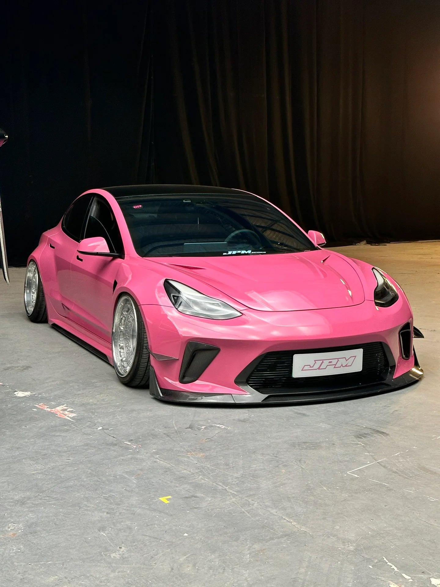 CARBON BODY KIT for TESLA MODEL 3 2017 - 2023

Set includes:

Front Lip
Front Bumper Assembly
Front Bumper Canards
Front Wide Fenders
Hood / Bonnet

Side Skirts

Rear Wide Fenders
Rear Spoiler (3 option)
Rear Bumper
Rear Diffuser

Material:&nbsp;Wet Carbon with Fiberglass

NOTE:&nbsp;Professional installation is required.

Why “Contact Us for Pricing”?

We don’t display fixed prices because our goal is to offer you the most competitive deal possible. Product costs often decrease over time, and by requesting