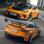 CARBON BODY KIT for TESLA MODEL 3 2017 - 2023

Set includes:

Front Lip
Front Bumper Assembly
Front Bumper Canards
Front Wide Fenders
Hood / Bonnet

Side Skirts

Rear Wide Fenders
Rear Spoiler (3 option)
Rear Bumper
Rear Diffuser

Material:&nbsp;Wet Carbon with Fiberglass

NOTE:&nbsp;Professional installation is required.

Why “Contact Us for Pricing”?

We don’t display fixed prices because our goal is to offer you the most competitive deal possible. Product costs often decrease over time, and by requesting