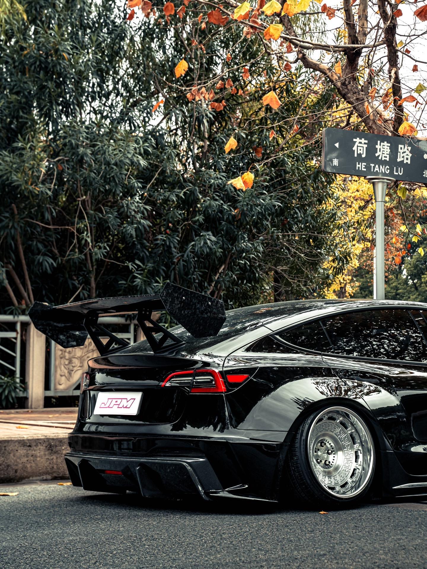 CARBON BODY KIT for TESLA MODEL 3 2017 - 2023

Set includes:

Front Lip
Front Bumper Assembly
Front Bumper Canards
Front Wide Fenders
Hood / Bonnet

Side Skirts

Rear Wide Fenders
Rear Spoiler (3 option)
Rear Bumper
Rear Diffuser

Material:&nbsp;Wet Carbon with Fiberglass

NOTE:&nbsp;Professional installation is required.

Why “Contact Us for Pricing”?

We don’t display fixed prices because our goal is to offer you the most competitive deal possible. Product costs often decrease over time, and by requesting