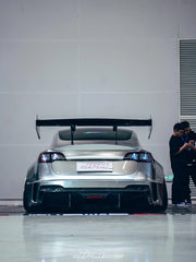 CARBON BODY KIT for TESLA MODEL 3 2017 - 2023

Set includes:

Front Lip
Front Bumper Assembly
Front Bumper Canards
Front Wide Fenders
Hood / Bonnet

Side Skirts

Rear Wide Fenders
Rear Spoiler (3 option)
Rear Bumper
Rear Diffuser

Material:&nbsp;Wet Carbon with Fiberglass

NOTE:&nbsp;Professional installation is required.

Why “Contact Us for Pricing”?

We don’t display fixed prices because our goal is to offer you the most competitive deal possible. Product costs often decrease over time, and by requesting