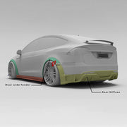 CARBON WIDE BODY KIT for TESLA MODEL X 2016+

Set Include:

Front Lip
Front Bumper Air Vent Trim
Fenders
Side Skirts
Rear Diffuser
Material: Carbon

Note: Professional installation is required.