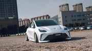 CARBON WIDE BODY KIT for TESLA MODEL Y 2020 - 2024

Set includes:

Front Lip
Front Bumper Assembly

Front Fender Flares
Hood / Bonnet

Side Skirts

Rear Fender Flares
Rear Spoiler
Rear Bumper
Rear Diffuser

Material:&nbsp;Wet Carbon with Fiberglass

NOTE:&nbsp;Professional installation is required.

Why “Contact Us for Pricing”?

We don’t display fixed prices because our goal is to offer you the most competitive deal possible. Product costs often decrease over time, and by requesting a quote, you’ll receive