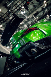 CARBON WIDE BODY KIT for TOYOTA GR SUPRA A90 2019+

Set includes:

Front Lip
Front Bumer Assembly
Hood / Bonnet
Front Fenders
Side Skirts
Rear Fenders
Roof Air Scoop
Rear Window Cover

Rear Wing Spoiler
Rear Bumper
Rear Diffuser

Material: Wet Carbon with Fiberglass

Note: Professional installation is required.

Recommended Wheels size:

Front:&nbsp;19 x 9.5 ET -33 Tire size: 275-35-19

Rear:&nbsp;19 x 11 ET -15 Tire size: 295-30-19

Contact us for pricing.

Why “Contact Us for Pricing”?

We don’t display f