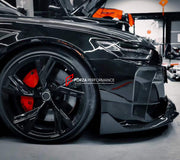 CARBON BODY KIT for AUDI RS6 C7 AVANT 2013 - 2018  Set includes:  Hood Front Bumper Front Lip Side Skirts Rear Spoiler Roof Spoiler Rear Bumper Rear Diffuser