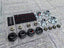 Lamborghini Aventador centerlock conversion kit, central lock conversion kit, center lock retrofit kit, centerlock adapter kit, wheel hub adapter package, SVJ style center lock, fits LP700-4 LP720-4, front 5x112 57.1 mm rear 5x120 70.1 mm, forged 7075-T6 aluminium