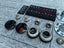 Lamborghini Aventador centerlock conversion kit, central lock conversion kit, center lock retrofit kit, centerlock adapter kit, wheel hub adapter package, SVJ style center lock, fits LP700-4 LP720-4, front 5x112 57.1 mm rear 5x120 70.1 mm, forged 7075-T6 aluminium