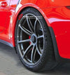 High-performance lightweight forged aluminum wheel for Porsche GT3, featuring precision engineering, exceptional strength, and a polished finish, designed for track and high-performance driving.