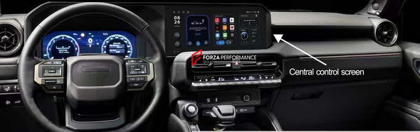 CENTRAL CONTROL DISPLAY SCREEN AND HEADREST MONITOR DISPLAYS FOR TOYOTA LAND CRUISER PRADO 250 2025+

Set includes:

Central Control Display Screen


Headrest Monitor Displays

Features:

1920x720/12.3" Screen + 2.5D Touch
Bluetooth: Bluetooth 5.0
Wifi: 5G/2.4G
Supports 4G LTE ( Build-in Sim Card Slot )

NOTE: Professional installation is required.

Contact us for pricing.

Payment ►
Visa

Mastercard

PayPal with a credit card (add 4.4% at checkout)
Payoneer
Cryptocurrency
Shipment ►
By express DHL/UPS/TNT/