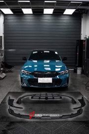 BODY AERO KIT for BMW 3-SERIES G20 LCI  Set includes:  Front Lip Side Skirts Rear Diffuser