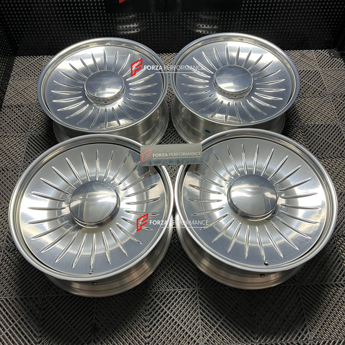 Retro Custom Rims CUSTOM CLASSIC VINTAGE RESTOMOD RETRO OLD SCHOOL FORGED WHEELS RIMS fo