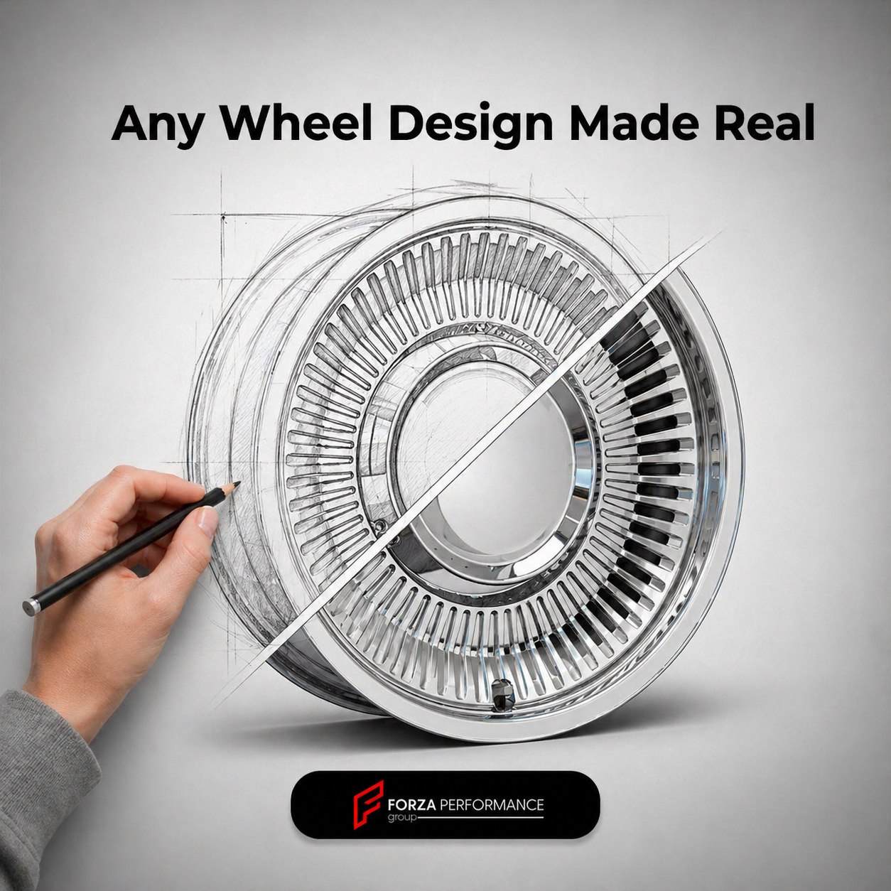 Retro Custom Rims CUSTOM CLASSIC VINTAGE RESTOMOD RETRO OLD SCHOOL FORGED WHEELS RIMS fo