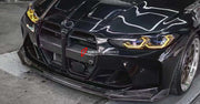 CLS STYLE CARBON FIBER FRONT GRILLE FOR BMW G80 M3 G82 M4 2020+  Set include:    Front Grille