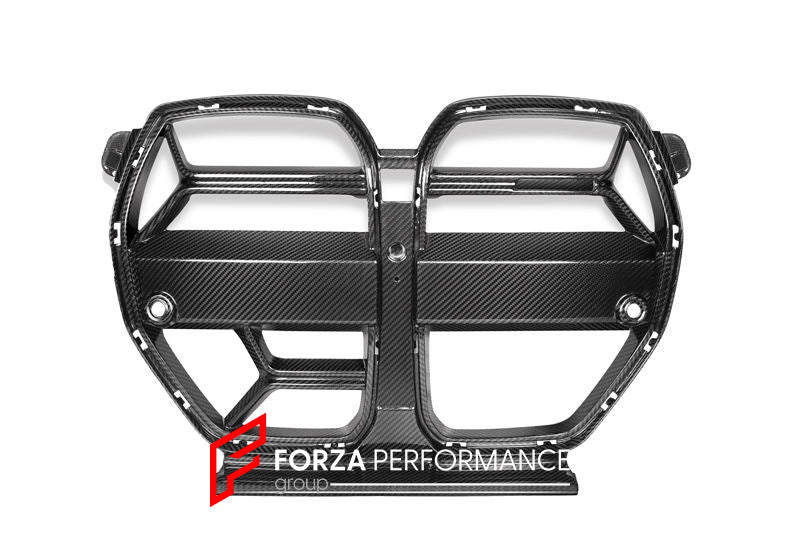 CLS STYLE CARBON FIBER FRONT GRILLE FOR BMW G80 M3 G82 M4 2020+
