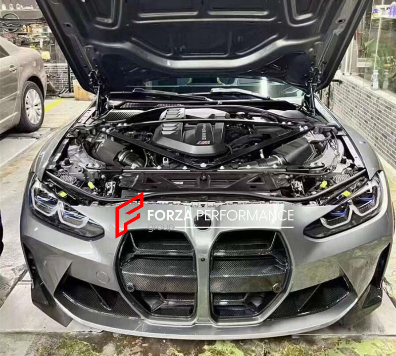 CLS STYLE CARBON FIBER FRONT GRILLE FOR BMW G80 M3 G82 M4 2020+