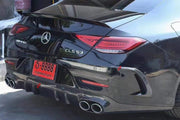 CARBON FIBER BODY KIT for MERCEDES-BENZ CLS-CLASS C257 CLS53 AMG 2018-2021

Set includes:

Front Lip

Side Skirts
Rear Diffuser
Rear Canards

Material: Carbon fiber

NOTE: Professional installation is required
