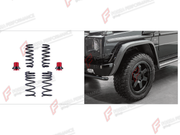 COIL SPRING LIFT KIT for MERCEDES-BENZ G-CLASS W463 G55 2008 - 2018 FORZA PERFORMANCE custom fit Retro Off-Road
Set includes:

Coil Spring Lift Kit
Material: Plastic, Stainless Steel

NOTE: Professional installation is required.