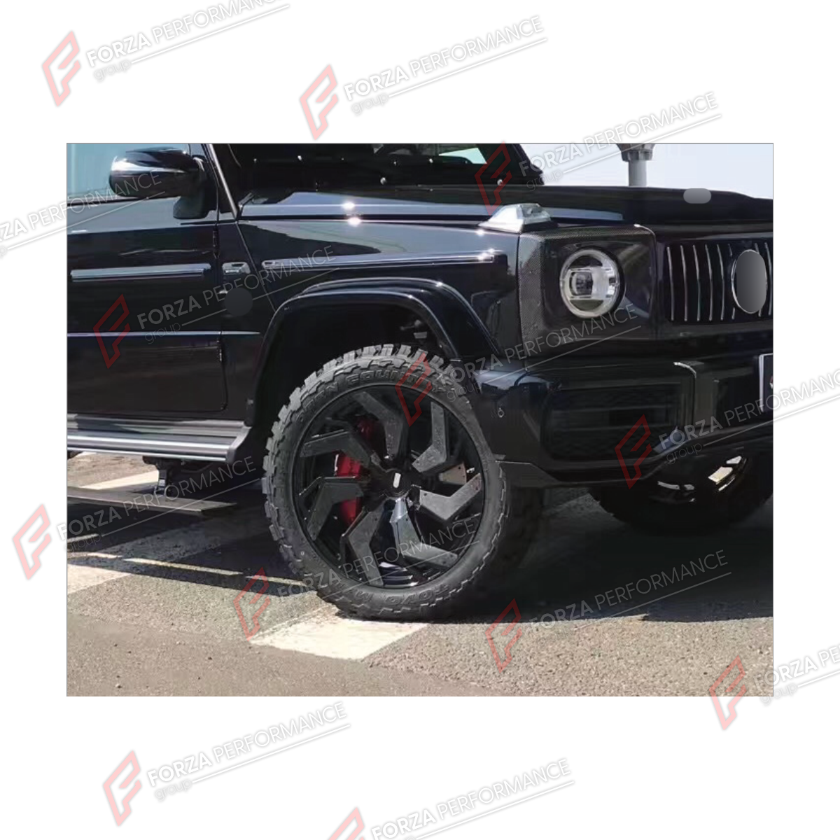 COIL SPRING LOWERING KIT for Mercedes-Benz G-Class W464 G63 G350 G350D G400D G500 G550 2019 - 2024
Set includes:

Coil Spring Lowering Kit
Material: Plastic, Stainless Steel

NOTE: Professional installation is required.