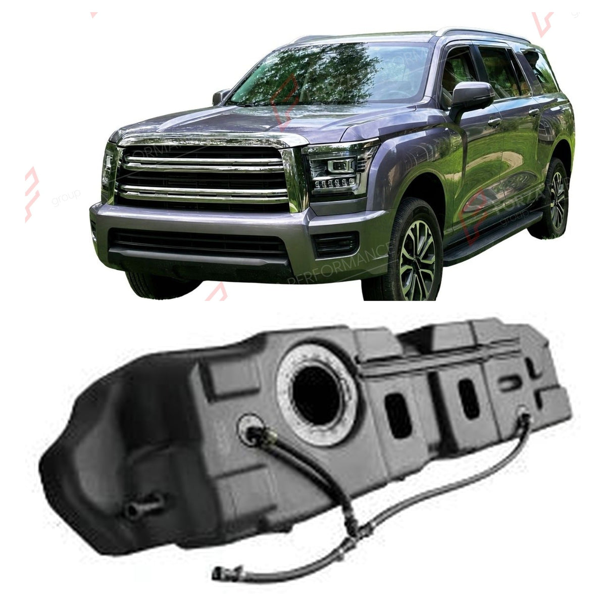 AUXILIARY LONG RANGE FUEL TANK SYSTEM 120L (EXTRA 32 GAL) EXTENDED RANGE for GWM HAVAL H5 2023 - 2024