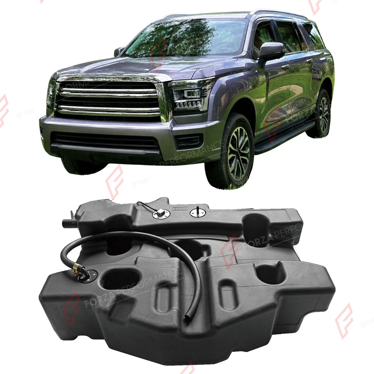 AUXILIARY LONG RANGE FUEL TANK SYSTEM 120L (EXTRA 32 GAL) EXTENDED RANGE for GWM HAVAL H5 2023 - 2024