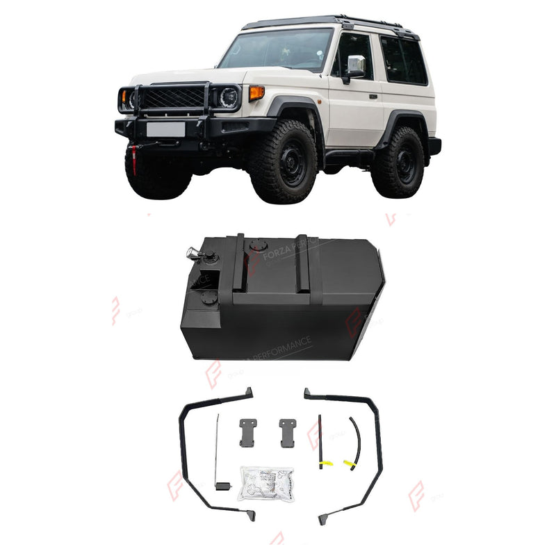 REPLACEMENT LONG RANGE FUEL TANK SYSTEM 139L, +49L (EXTRA 13 GAL) EXTENDED RANGE for TOYOTA LAND CRUISER LC71 2.8T DIESEL 2007+